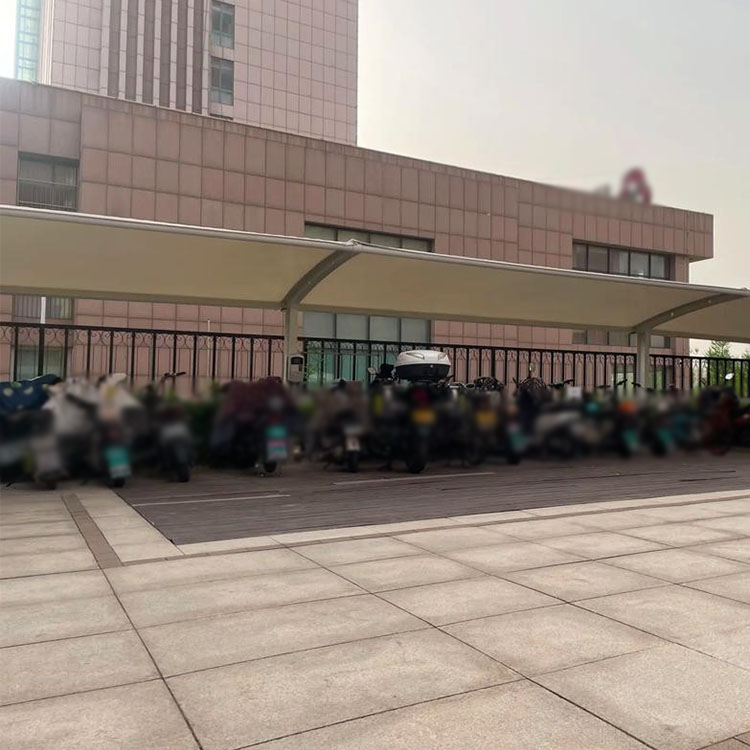 应县膜结构电动车棚