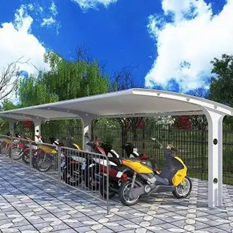 应县膜结构电动车棚